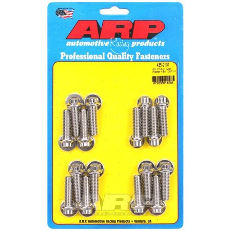 ARP BB CHEVY 12PT INTAKE MANIFOLD BOLT KIT 435-2101